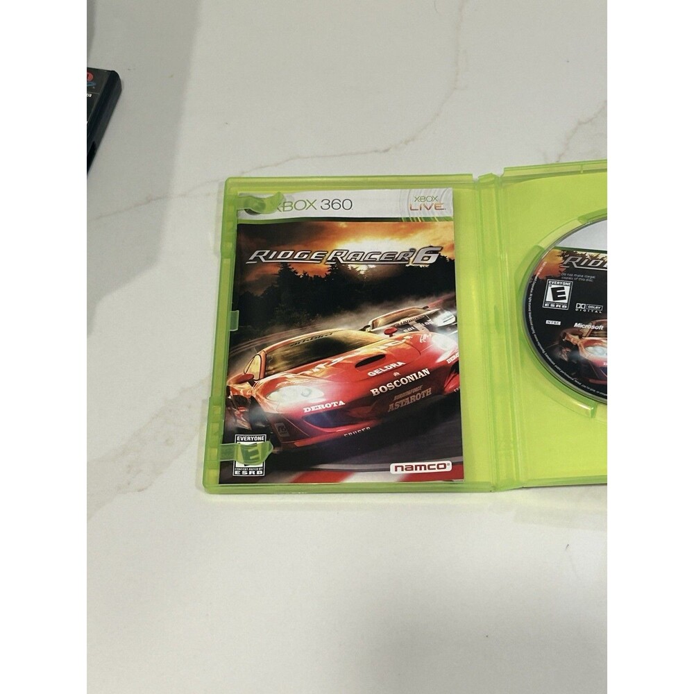 NAMCO Xbox 360 Ridge Racer 6 Ridge Racer Series Racing NTSC-U/C E Manual - Picture 4 of 5